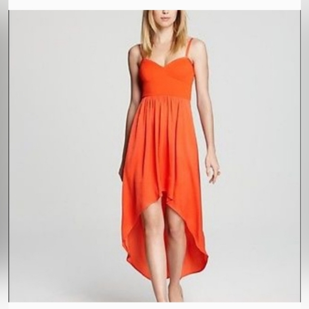 BCBG MAX AZARIA Annamae Hi/ Lo Dress, Sz M